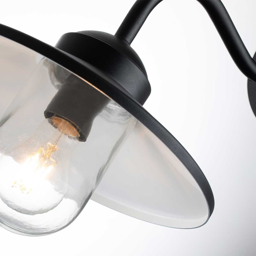 Elstead - KLAMPENBORG Outdoor Wall Light with Sensor, 1xE27/60W/230V, IP44
