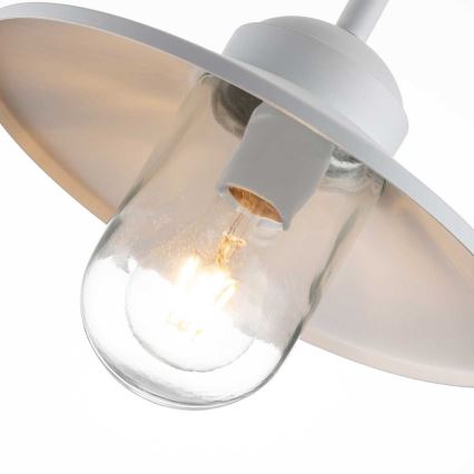 Elstead - KLAMPENBORG Outdoor Wall Light 1xE27/60W/230V IP44 White