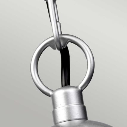 Elstead - KLAMPENBORG Outdoor Chain-Hung Pendant Light 1xE27/60W/230V IP44, Matte Chrome