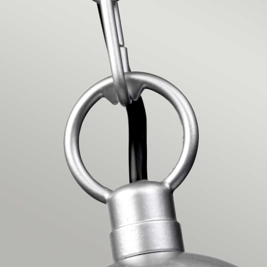 Elstead - KLAMPENBORG Outdoor Chain-Hung Pendant Light 1xE27/60W/230V IP44, Matte Chrome