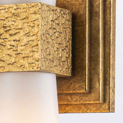 Elstead - KRISTY LED Bathroom Wall Light, 2 x G9 4W, 230V, IP44, Copper