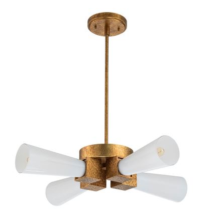 Elstead - KRISTY Rod Chandelier 4xE27/40W/230V Copper
