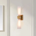 Elstead - KRISTY LED Bathroom Wall Light, 2 x G9 4W, 230V, IP44, Copper