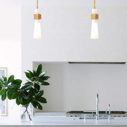 Elstead - KRISTY Rod Pendant 1xE27/40W/230V Ø 15.2 cm Copper