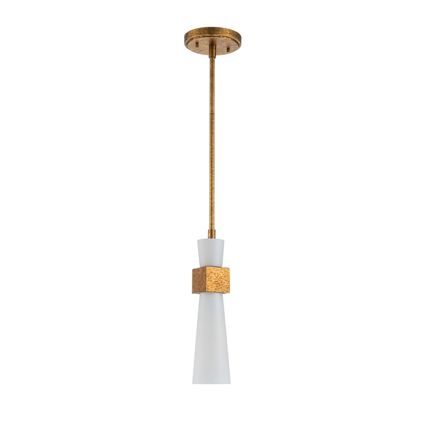 Elstead - KRISTY Rod Pendant 1xE27/40W/230V Ø 15.2 cm Copper