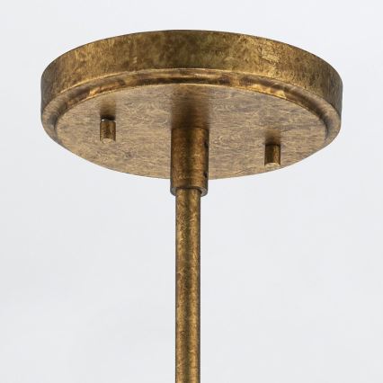 Elstead - KRISTY Rod Pendant 1xE27/40W/230V Ø 15.2 cm Copper