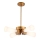 Elstead - KRISTY Rod Chandelier 4xE27/40W/230V Copper