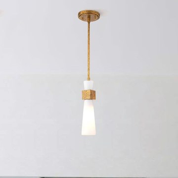 Elstead - KRISTY Rod Pendant 1xE27/40W/230V Ø 15.2 cm Copper