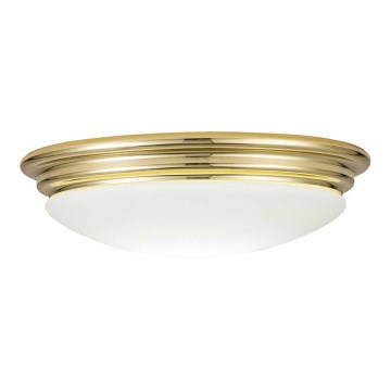 Elstead - LED Bathroom ceiling light BROMPTON 1xGX53/5,7W/230V IP44 gold