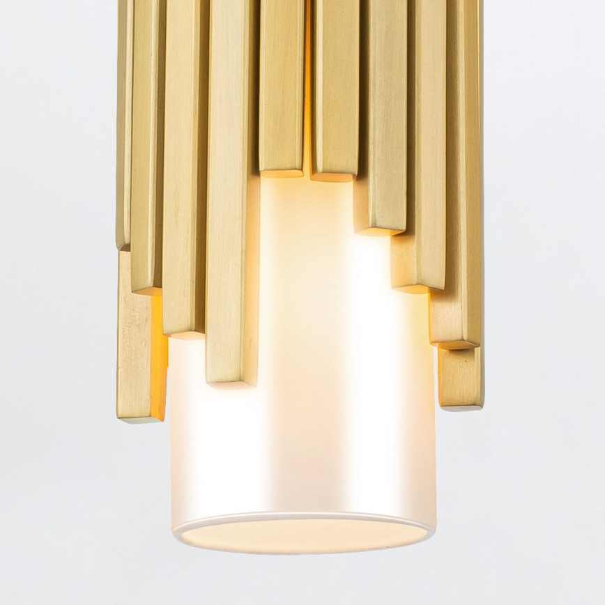 Elstead - Rod-mounted chandelier MARVELE 1xE14/40W/230V gold