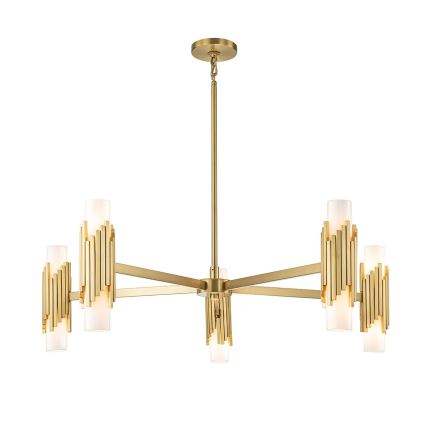 Elstead - MARVELE Rod Chandelier 10xE14/40W/230V, Gold