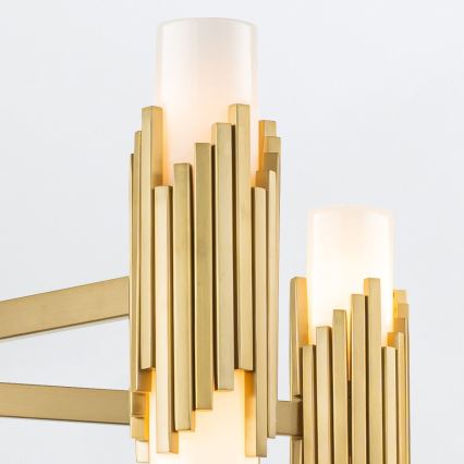 Elstead - MARVELE Rod Chandelier 10xE14/40W/230V, Gold
