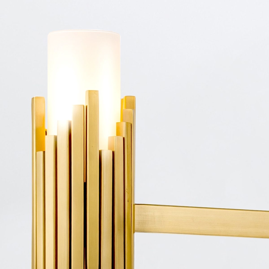 Elstead - MARVELE Rod Pendant Chandelier 6xE14/40W/230V, Gold