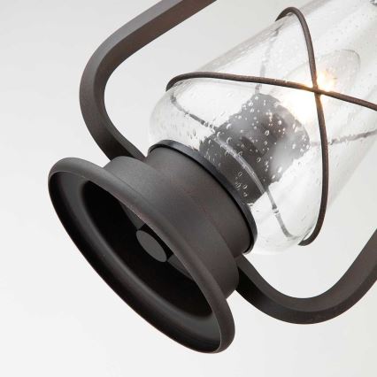Elstead - MINERS Outdoor Chain-Hung Pendant 1xE27/60W/230V IP44 Bronze