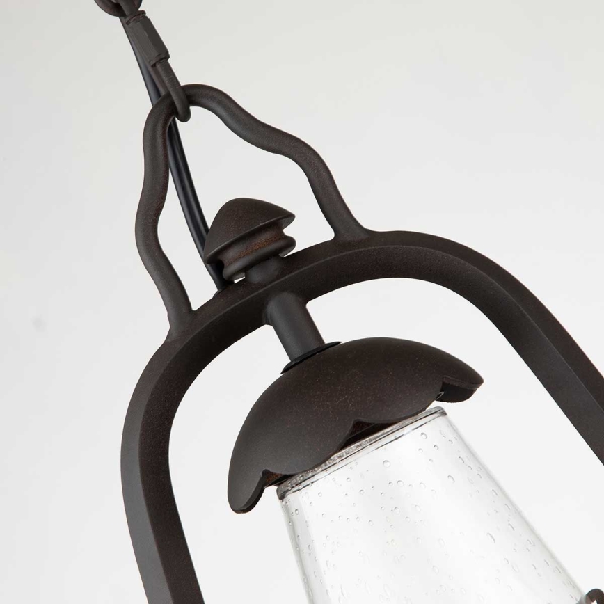Elstead - MINERS Outdoor Chain-Hung Pendant 1xE27/60W/230V IP44 Bronze