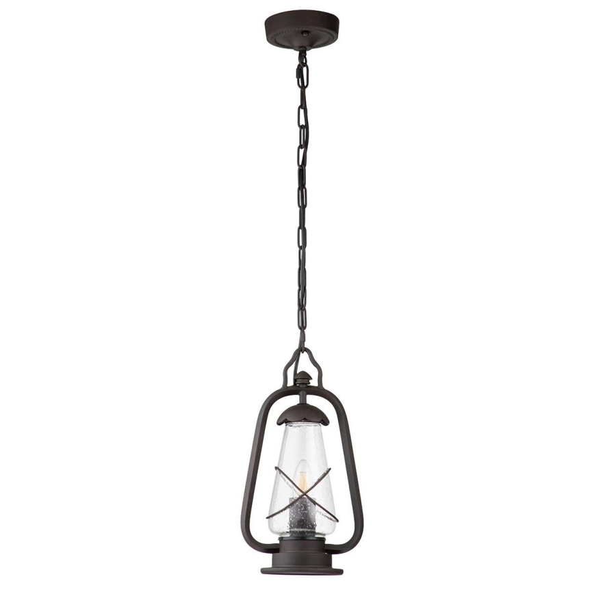 Elstead - MINERS Outdoor Chain-Hung Pendant 1xE27/60W/230V IP44 Bronze