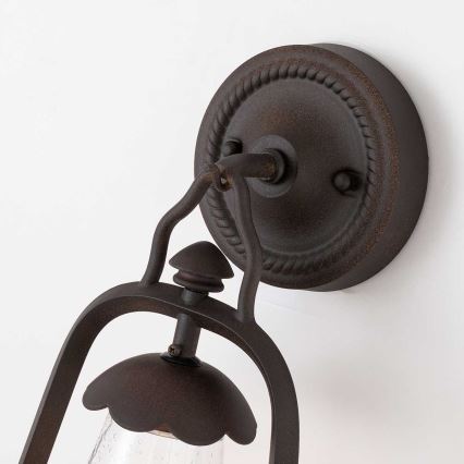 Elstead - Outdoor wall light MINERS 1xE27/60W/230V IP44