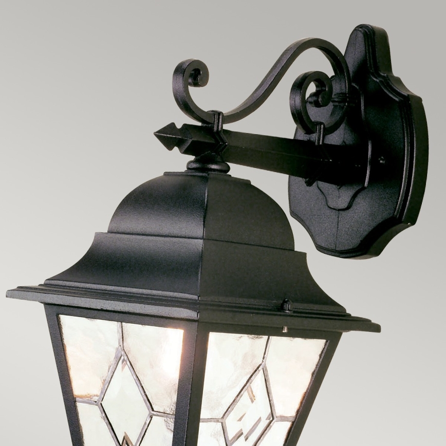 Elstead NR2-BLK - Outdoor wall light NORFOLK 1xE27/100W/230V IP43