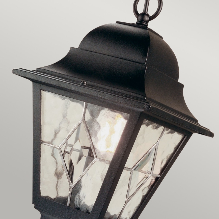 Elstead NR9-BLK - Outdoor chandelier NORFOLK 1xE27/100W/230V IP43