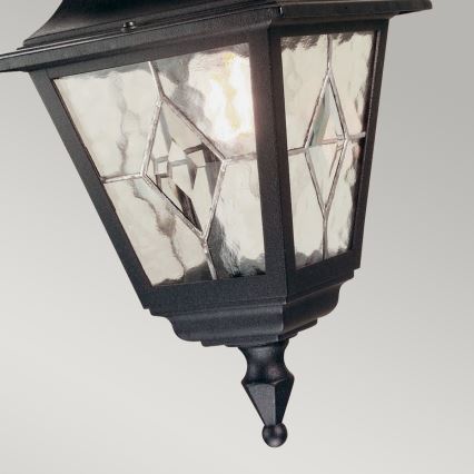 Elstead NR9-BLK - Outdoor chandelier NORFOLK 1xE27/100W/230V IP43