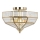 Elstead OLD-PARK-PB - Ceiling light OLD PARK 2xE27/60W/230V gold