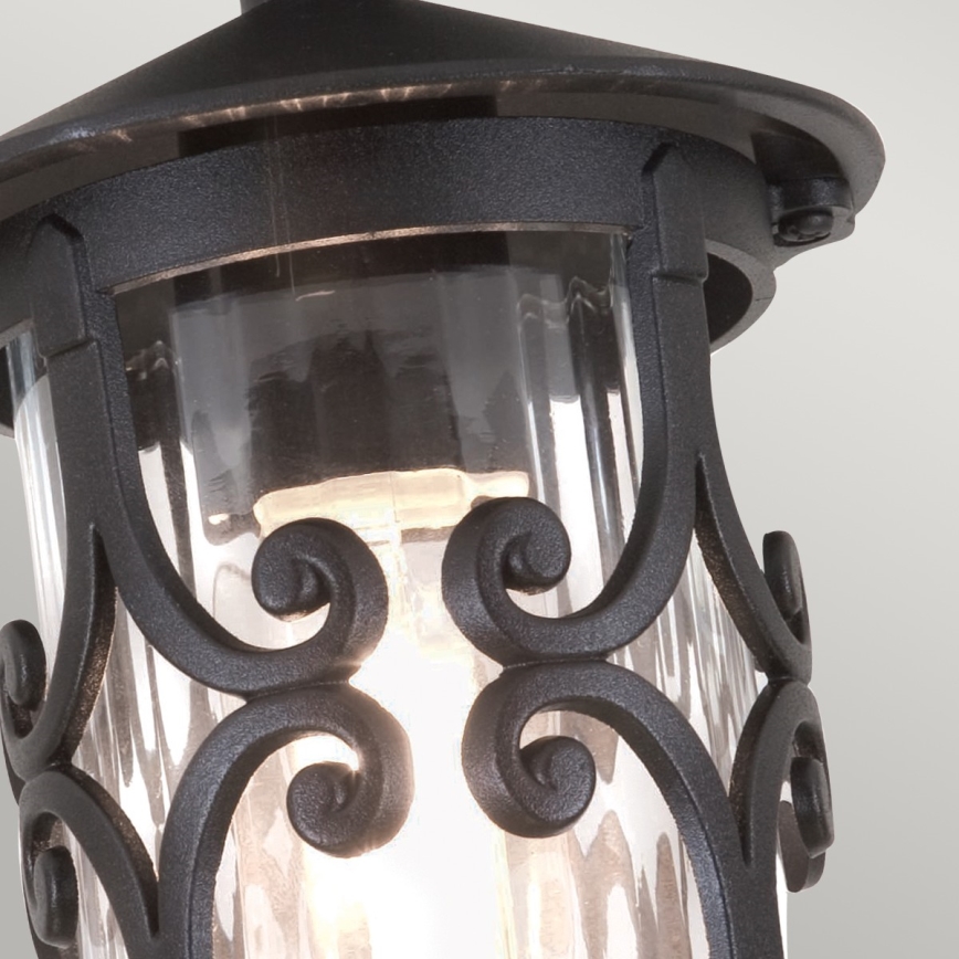 Elstead - Outdoor ceiling light HEREFORD 1xE27/100W/230V IP23 black