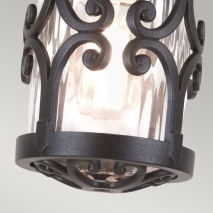 Elstead - Outdoor ceiling light HEREFORD 1xE27/100W/230V IP23 black