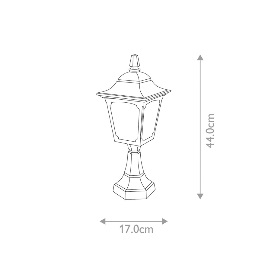 Elstead - Outdoor lamp CHAPEL 1xE27/100W/230V IP44