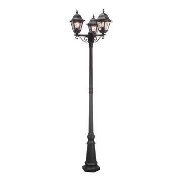 Elstead - Outdoor lamp NORFOLK 3xE27/100W/230V IP43 black