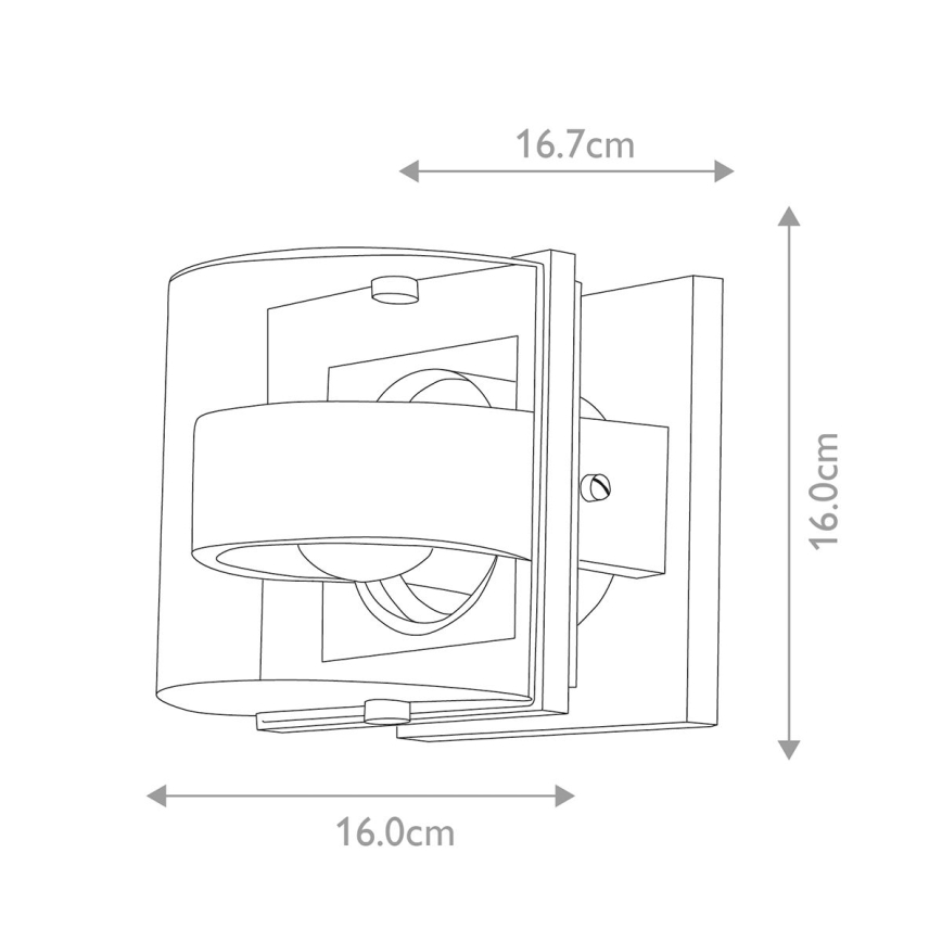 Elstead - Outdoor wall light FRIDA 1xE27/60W/230V IP54