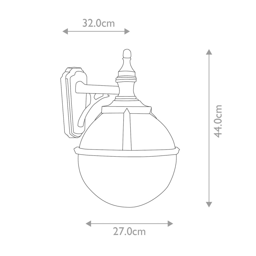 Elstead - Outdoor wall light GLENBEIGH 1xE27/100W/230V IP44