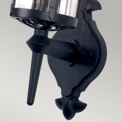 Elstead - Outdoor wall light HEREFORD 1xE27/100W/230V IP23 black