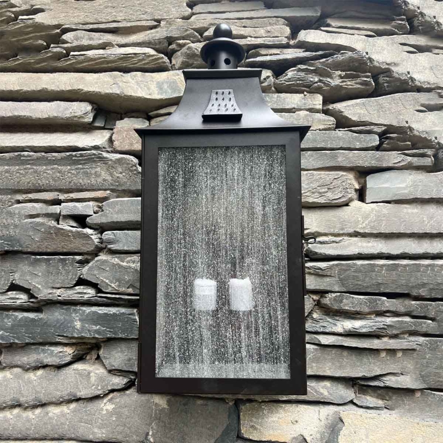 Elstead - Outdoor wall light KENDAL 2xE14/60W/230V IP44