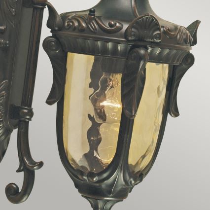 Elstead - Outdoor wall light PHILADELPHIA 1xE27/100W/230V IP44 black