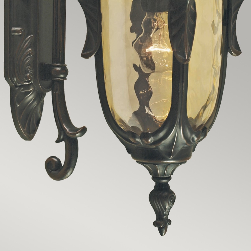 Elstead - Outdoor wall light PHILADELPHIA 1xE27/100W/230V IP44 black