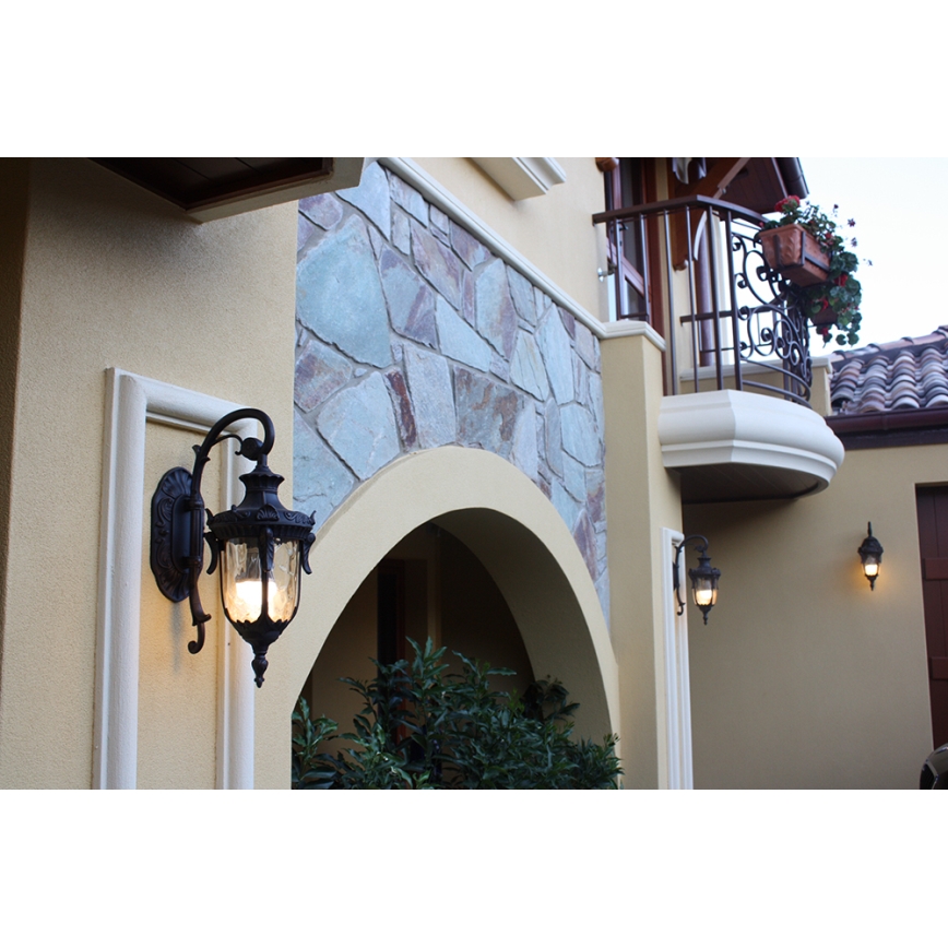 Elstead - Outdoor wall light PHILADELPHIA 1xE27/100W/230V IP44