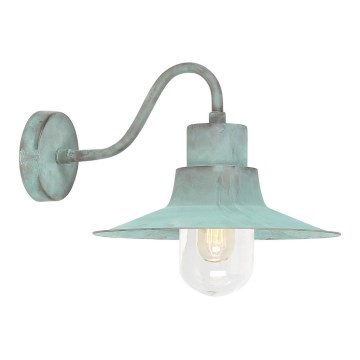 Elstead - Outdoor wall light SHELDON 1xE27/100W/230V IP44 turquoise