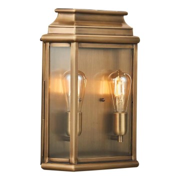 Elstead - Outdoor wall light ST MARTINS 2xE27/60W/230V IP44 copper