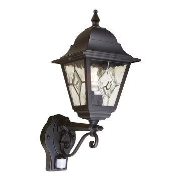 Elstead - Outdoor wall light with a sensor NORFOLK 1xE27/100W/230V IP43