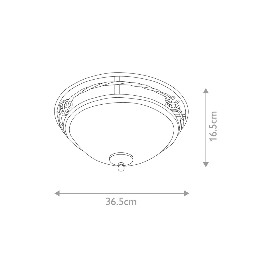 Elstead - Ceiling light PEMBROKE 2xE27/60W/230V