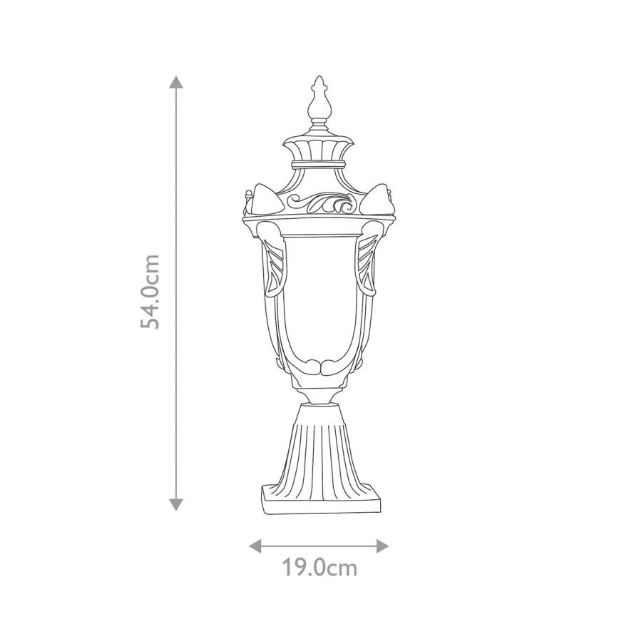Elstead - PHILADELPHIA Outdoor Lamp 1xE27/60W/230V IP44 Bronze