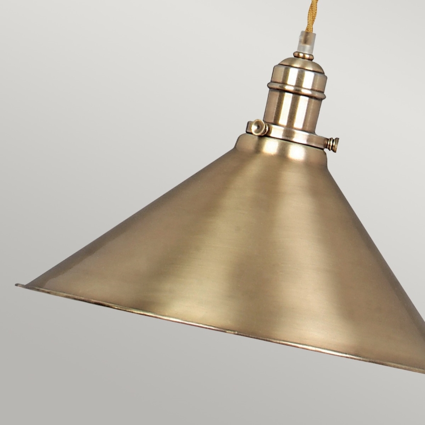 Elstead PV-P-AGB - Chandelier on a string PROVENCE 1xE27/100W/230V brass