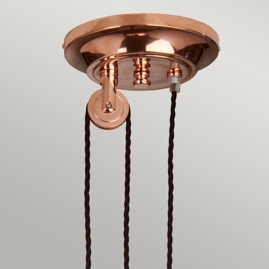 Elstead PV-P-CPR - Chandelier on a string PROVENCE 1xE27/100W/230V copper