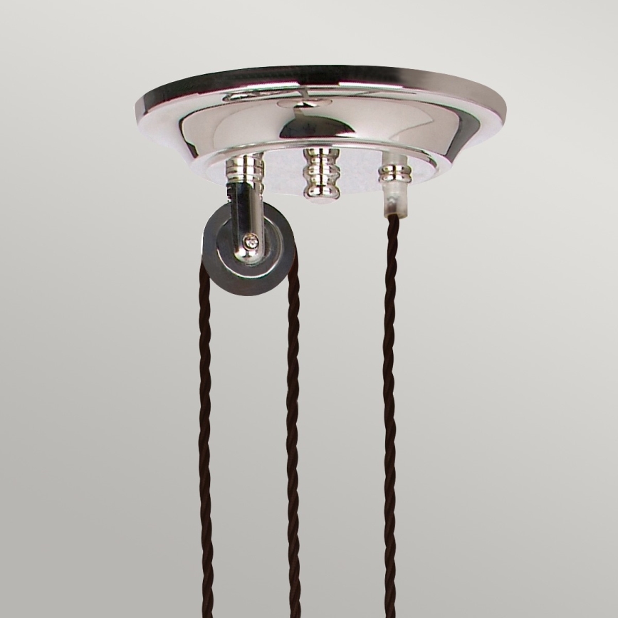 Elstead PV-P-PN - Chandelier on a string PROVENCE 1xE27/100W/230V shiny chrome