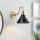 Elstead PV1-AB-MB - PROVENCE Wall Sconce 1xE27/60W/230V Gold/Black