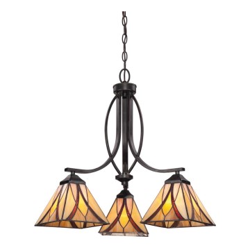 Elstead QZ-ASHEVILLE3 - Chandelier on a chain ASHEVILLE 3xE27/60W/230V