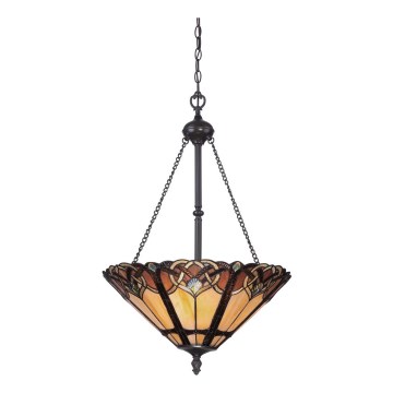 Elstead QZ-CAMBRIDGE-P - Chandelier on a chain BELLE 3xE27/100W/230V