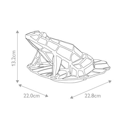 Elstead QZ-FROG-TL - LED Decorative light TIFFANY 1xG9/3W/12/230V frog