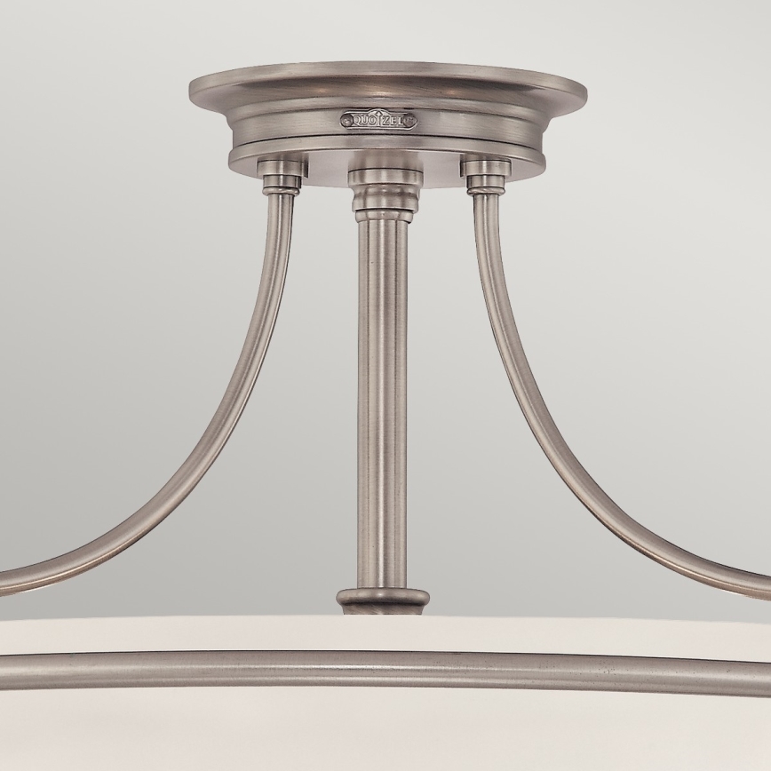 Elstead - Surface-mounted chandelier GRIFFIN 4xE27/100W/230V matte chrome
