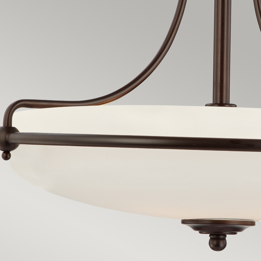 Elstead - Surface-mounted chandelier GRIFFIN 4xE27/100W/230V bronze